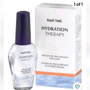Nail Tek Hydration Therapy Moisture Balancing Topcoat 0.5 oz Nail Treatment